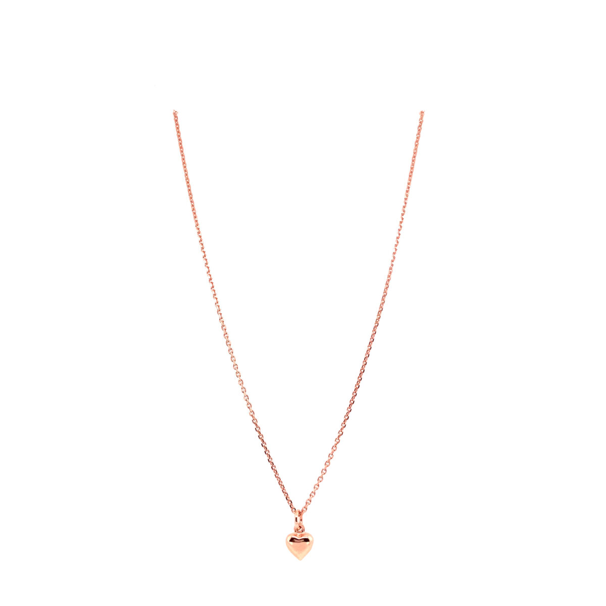 freudenschmuck duesseldorf feine rosevergoldete silberkette laengenverstellbar 45 47 50cm mit kleinem herzanhenger 125 1 1583rg4600 2 scaled