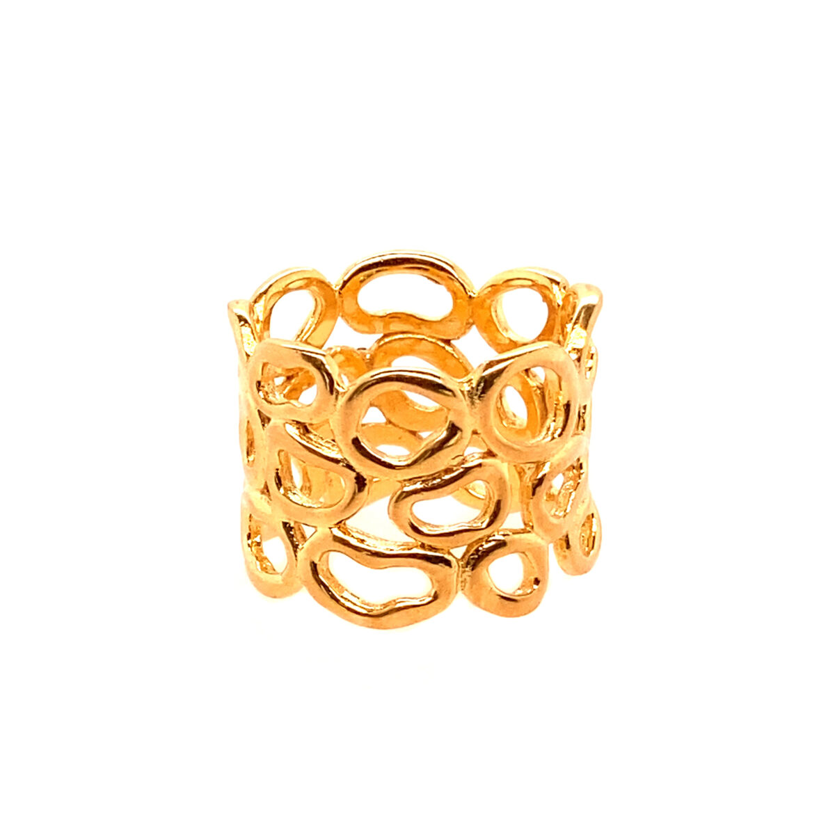 freudenschmuck duesseldorf massiver silberring vergoldet breit offen kreise 190 4 0011g scaled