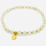 reudenschmuck-Duesseldorf-Edelsteinflexarmband-Silberperlen-vergoldet-1zu1-versetzt-150-3-1751G-Rosenquar