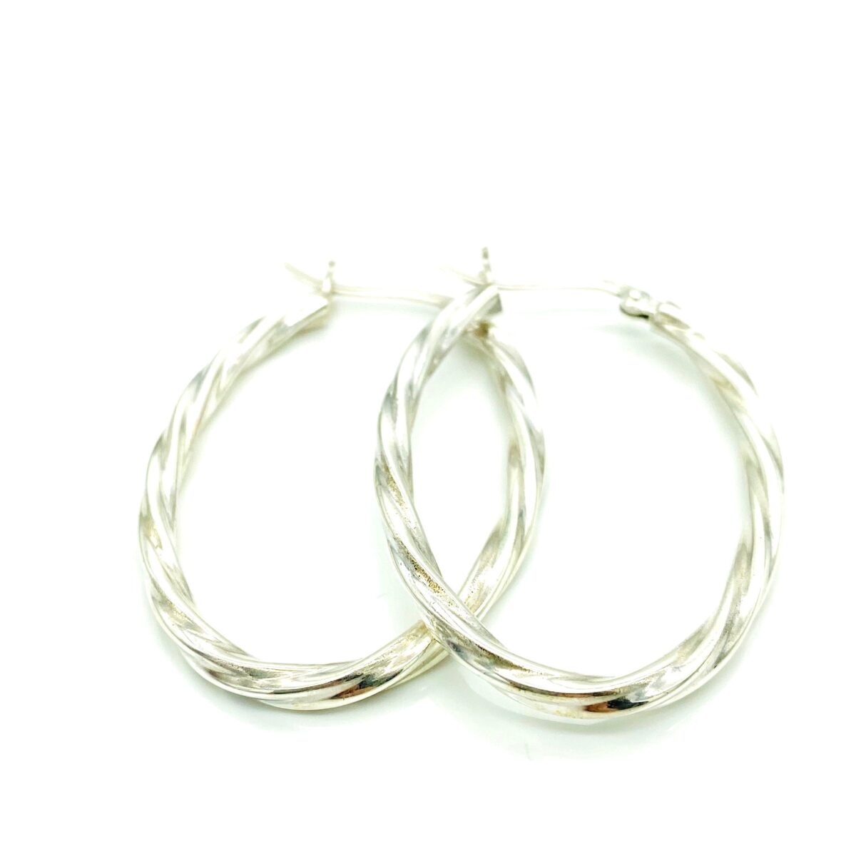 reudenschmuck-Duesseldorf-Creolen-oval-Kordelmuster-eingedreht-Stegverschluss-Sterlingsilber-160-4-0054S
