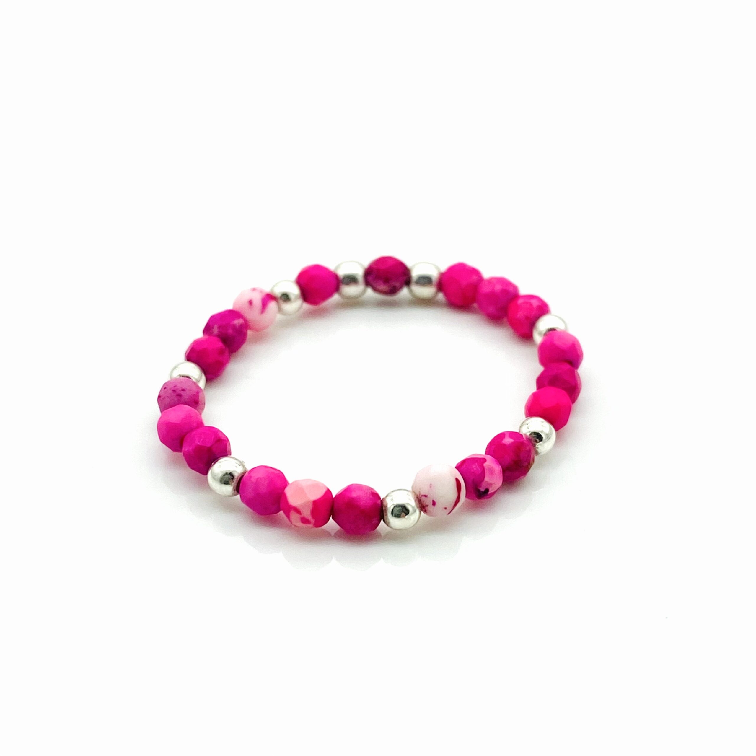 freudenschmuck-Duesseldorf-Edelsteinflexring-2mm-versetzt-Edelsteine-Silberperlen-3-zu-1-Sterlingsilber-190-3-0081SB-Howlith-Pink